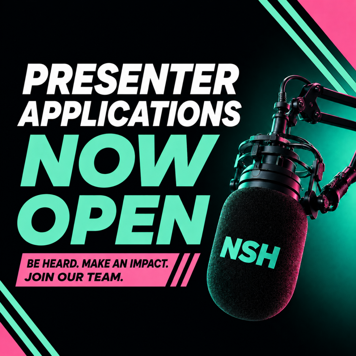 Presenter Applications Now Open
