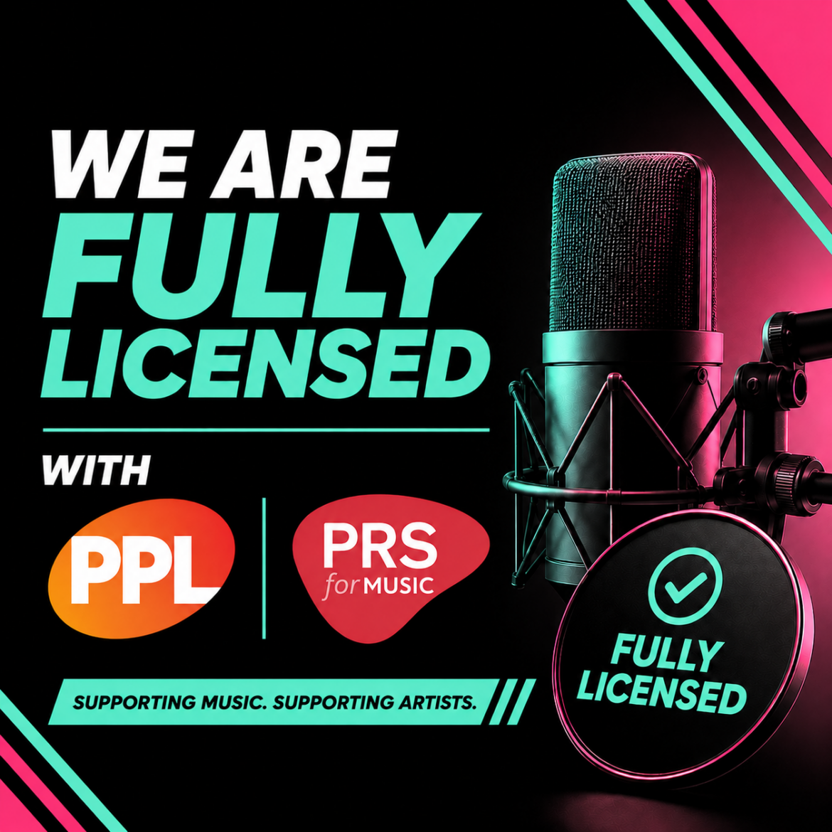 NSH is Fully Licensed